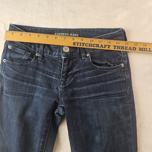 Express Jeans Skinny Stella Low Rise 0 Short Petite Zero Women’s 90s - Picture 7 of 15